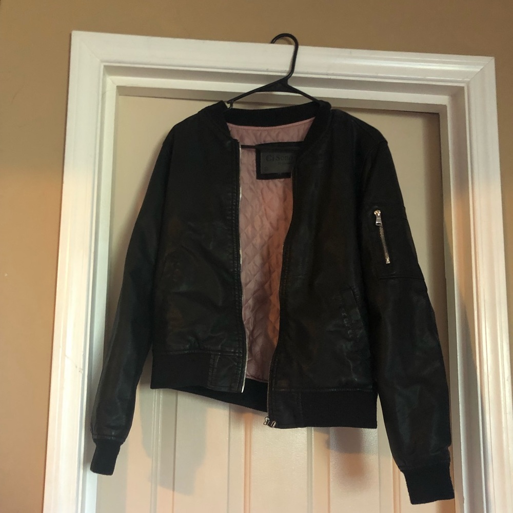 Leather jacket